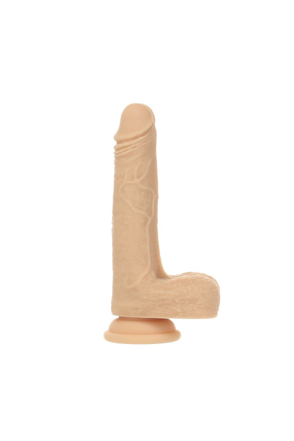Naked Addiction - Realistischer rotierender Dildo mit Fernbedienung - 19 cm