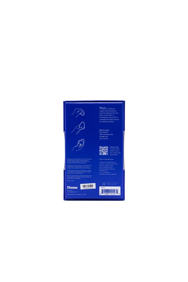 Dame - Pom Flexibler Vibrator - Ice
