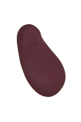 Dame - Pom Flexible Vibrator - Dunkelrot
