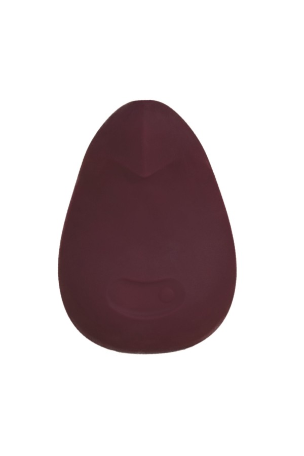 Dame - Pom Flexible Vibrator - Dunkelrot