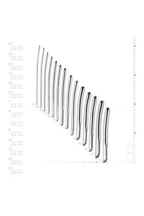 Dilatator einendig 14-teiliges Set