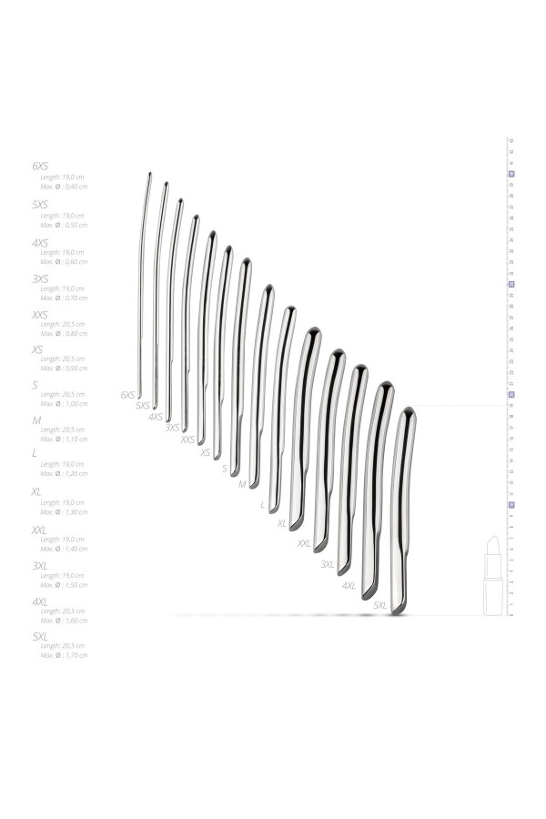Dilatator einendig 14-teiliges Set