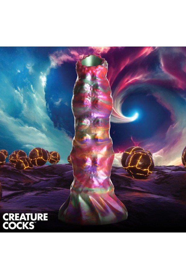 Ovipositor-Dildo mit Eiern