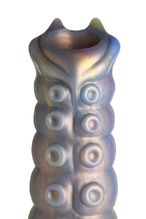 XR Brands - Tiefe Eindringling Tentakel Ovipositor Silikon Dildo mit Eiern