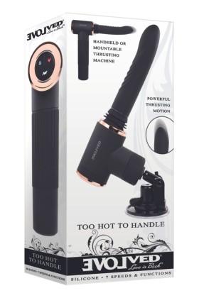 Evolved - Too Hot To Handle Vibrator - Schwarz