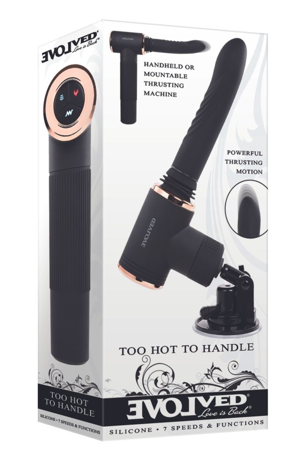 Evolved - Too Hot To Handle Vibrator - Schwarz