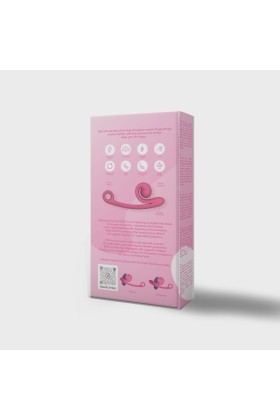 Snail Vibe Curve Duo Vibrator - Rosa