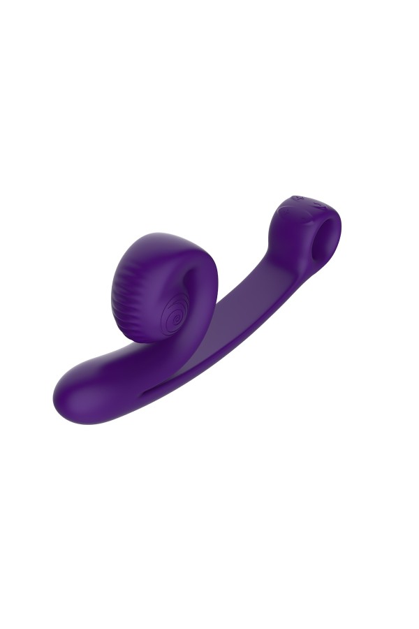 Snail Vibe Curve Duo Vibrator - Lila