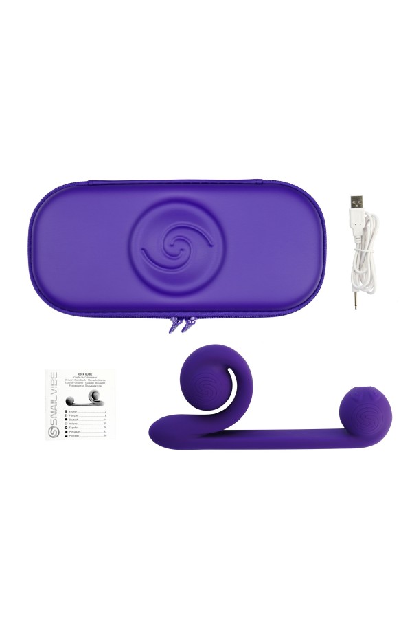 Snail Vibe - Duo-Vibrator - Violett