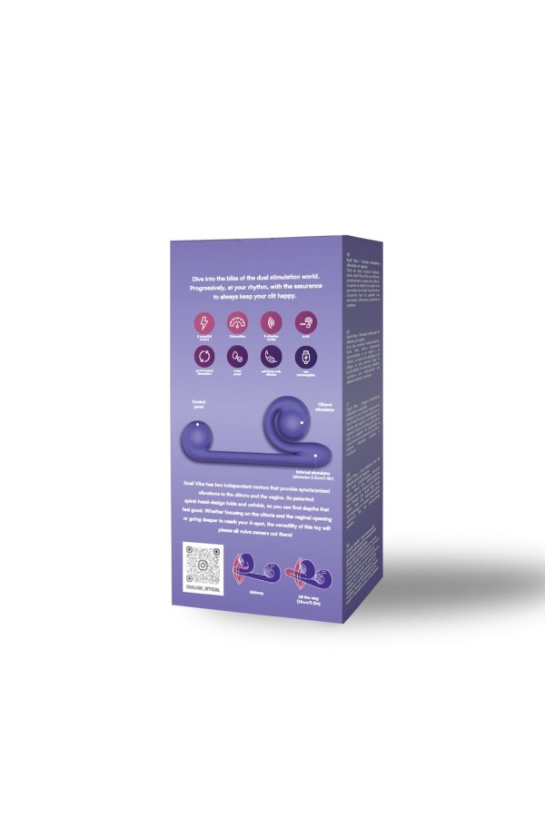 Snail Vibe - Duo-Vibrator - Violett