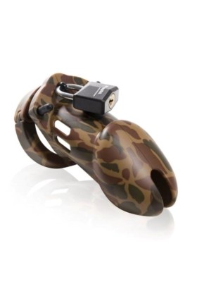 CB-6000S Keuchheits-Peniskäfig - Camouflage