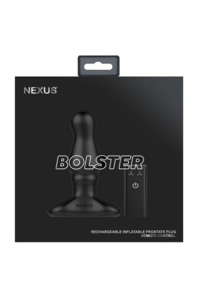 Nexus - Bolster Vibrations- und aufblasbarer Prostata-Plug - Durchmesser 46