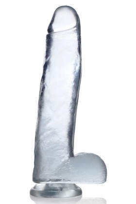 Jock C-Thru Transparenter Dildo - 31 cm