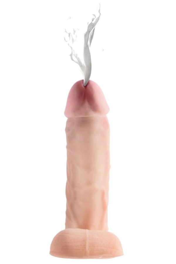 Dual Density Squirting Dildo - 25 cm