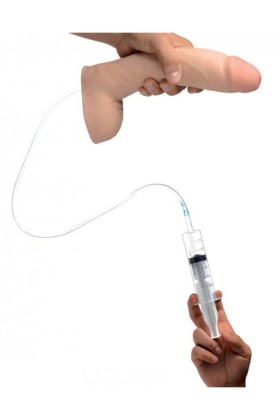 Dual Density Squirting Dildo - 25 cm