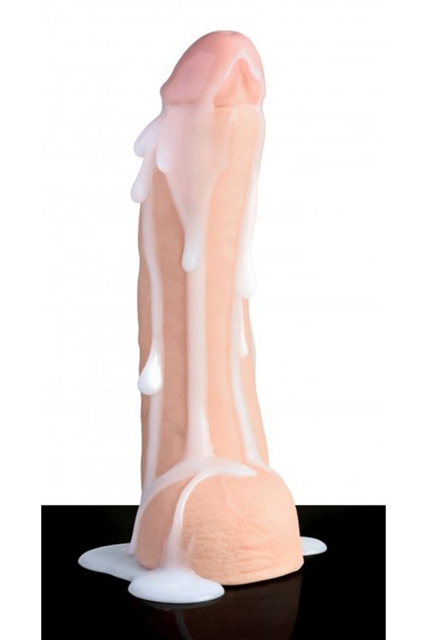 Dual Density Squirting Dildo - 25 cm