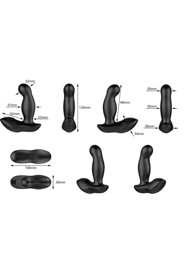 Nexus - Boost Vibrierender und aufblasbarer Prostatavibrator - Durchmesser