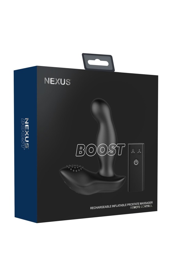 Nexus - Boost Vibrierender und aufblasbarer Prostatavibrator - Durchmesser