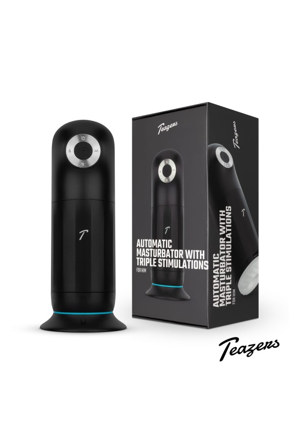 Teazers Automatischer Masturbator mit Dreifach-Stimulation