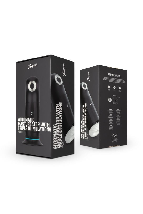 Teazers Automatischer Masturbator mit Dreifach-Stimulation