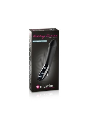 Mystim - Tickling Truman E-Stim Vibrator - Black Edition