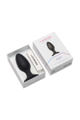 Lovense - Hush 2 Vibrationsbuttplug Mit App - Schwarz