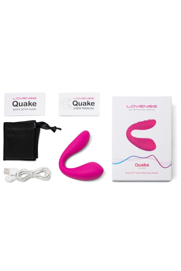 Lovense - Quake G-spot Vibrator - Roze