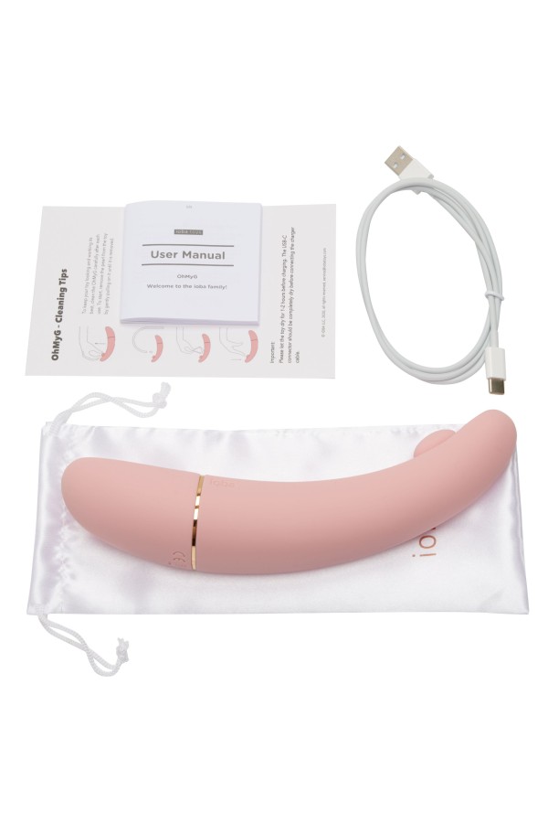 Ioba - OhMyG G-Spot Vibrator - Roze