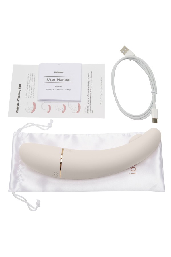 Ioba - OhMyG G-Spot Vibrator - Wit