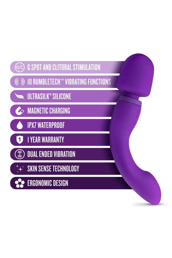 Wellness - Dual Sense Vibrator - Lila