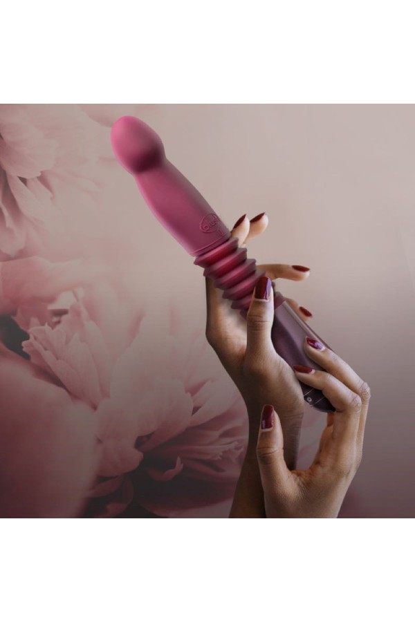 Temptasia - Trixie Stoßender Dildo - Weinrot