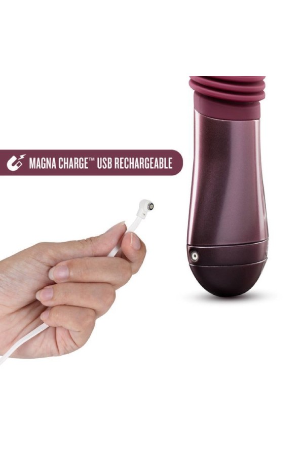 Temptasia - Trixie Stoßender Dildo - Weinrot
