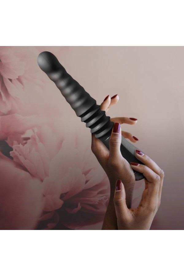 Temptasia - Lazarus Stoßender Dildo - Schwarz