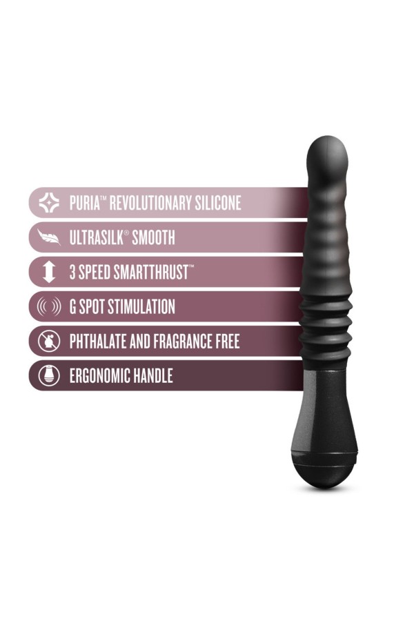 Temptasia - Lazarus Stoßender Dildo - Schwarz