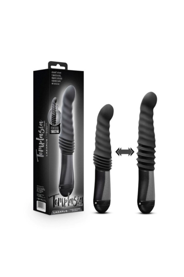 Temptasia - Lazarus Stoßender Dildo - Schwarz