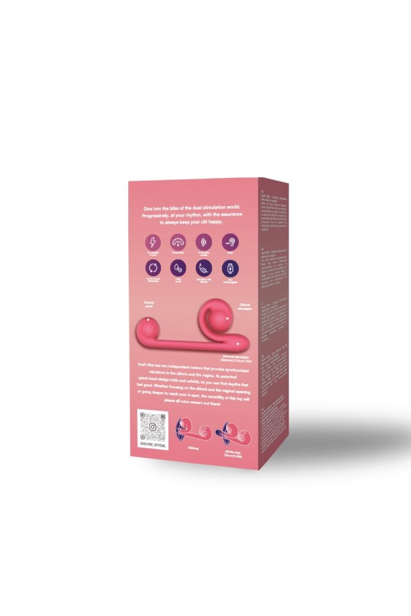 Snail Vibe Duo-Vibrator - Rosa