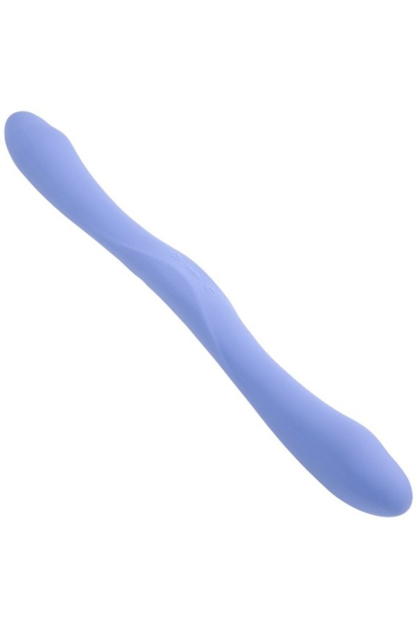 Doc Johnson - Doppelte Vibrator mit Fernbedienung - Blau