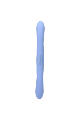 Doc Johnson - Doppelte Vibrator mit Fernbedienung - Blau