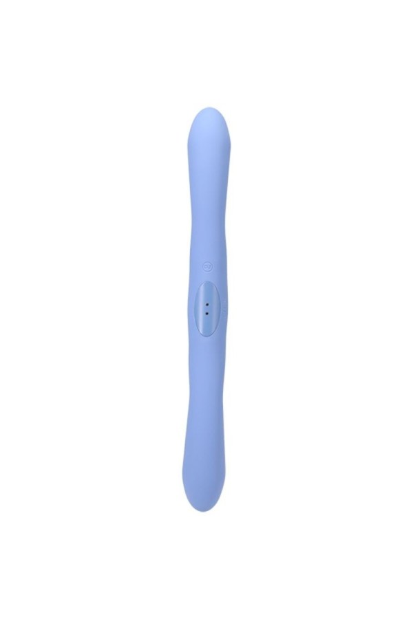 Doc Johnson - Doppelte Vibrator mit Fernbedienung - Blau