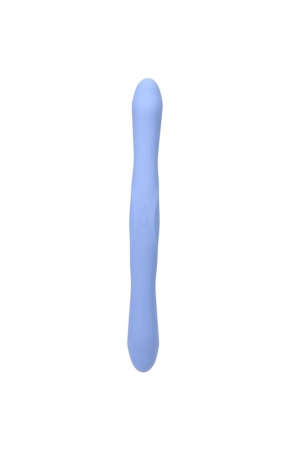Doc Johnson - Doppelte Vibrator mit Fernbedienung - Blau