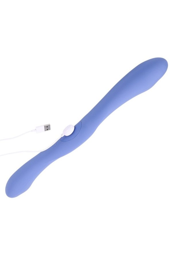 Doc Johnson - Doppelte Vibrator mit Fernbedienung - Blau