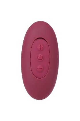 Doc Johnson - Doppelte Vibrator mit Fernbedienung - Rot