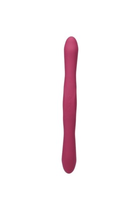 Doc Johnson - Doppelte Vibrator mit Fernbedienung - Rot