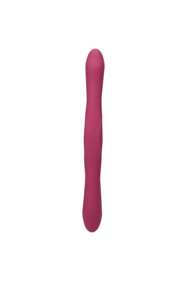 Doc Johnson - Doppelte Vibrator mit Fernbedienung - Rot