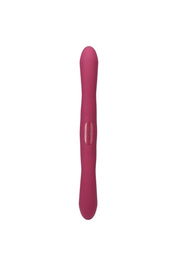 Doc Johnson - Doppelte Vibrator mit Fernbedienung - Rot