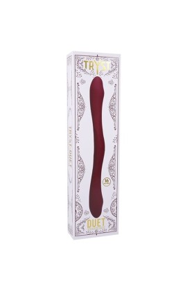 Doc Johnson - Doppelte Vibrator mit Fernbedienung - Rot