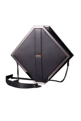 LOCKINK - Mysterious Square Kink Bag - schwarz