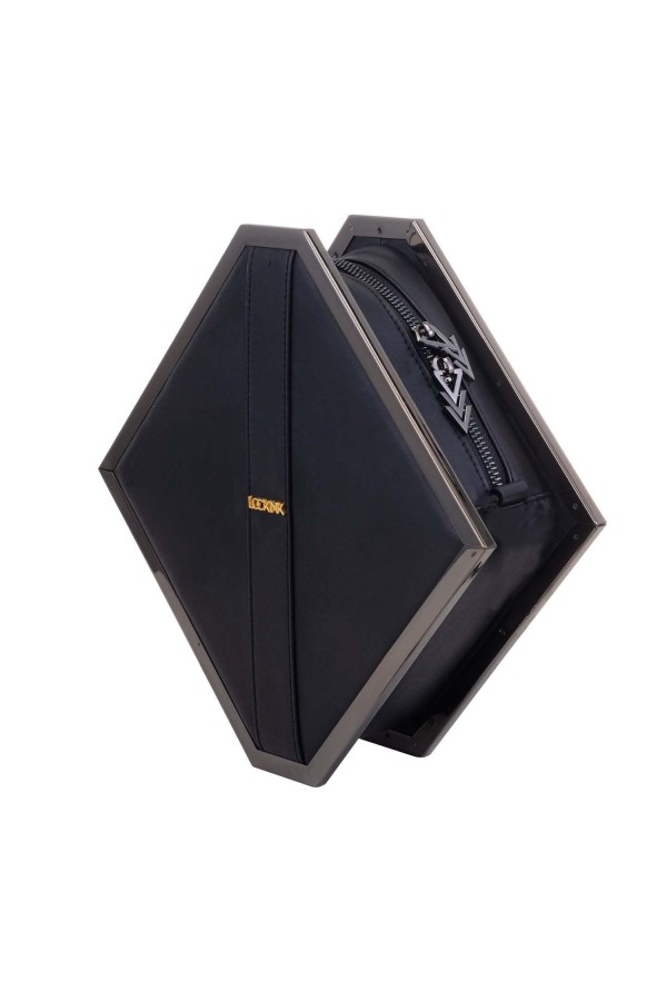 LOCKINK - Mysterious Square Kink Bag - schwarz