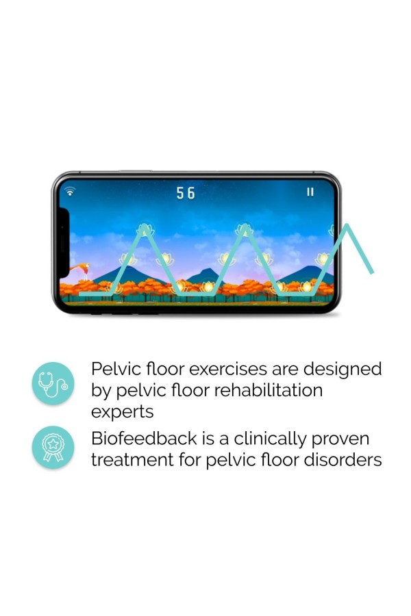 Perifit Care Beckenboden Trainer App Controlled - Rosa