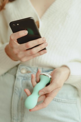 Perifit Care Beckenboden Trainer App Gesteuert - Lindgrün